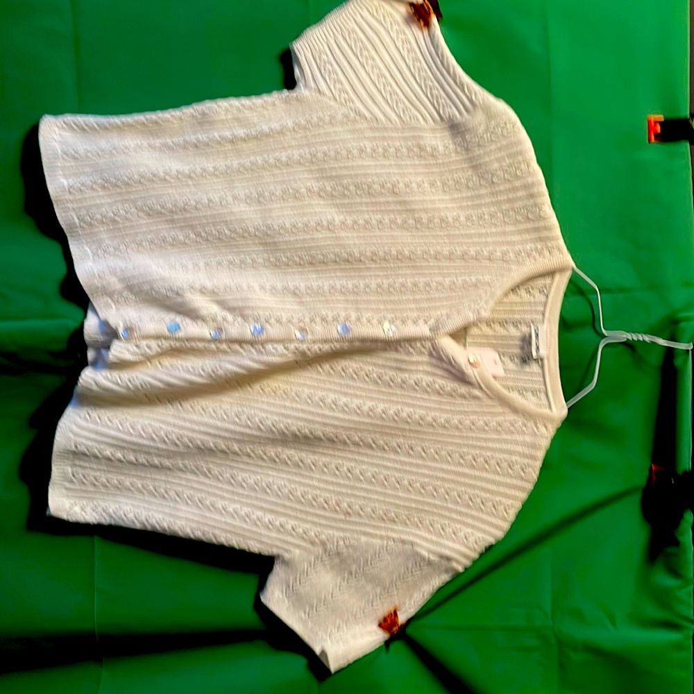 White sweater